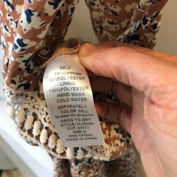 She +Sky Romper drawstring  waist - Picture 5 of 8